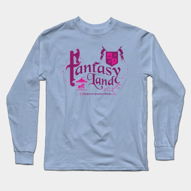 Fantasyland Long Sleeve T-Shirt by Treasures from the Kingdom